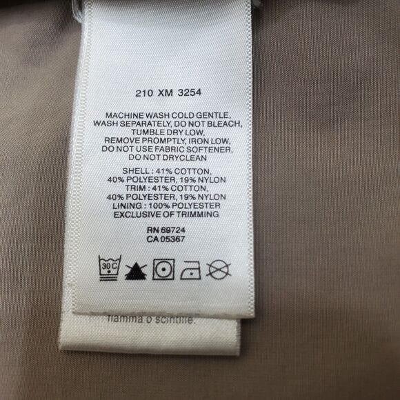 Columbia Jacket Women Large Beige Omni-Shield Full Zip Micro Canvas - Picture 11 of 16